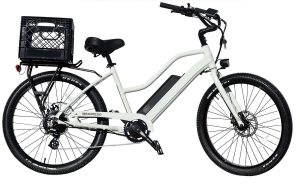 Electric Bike White BM Bikes